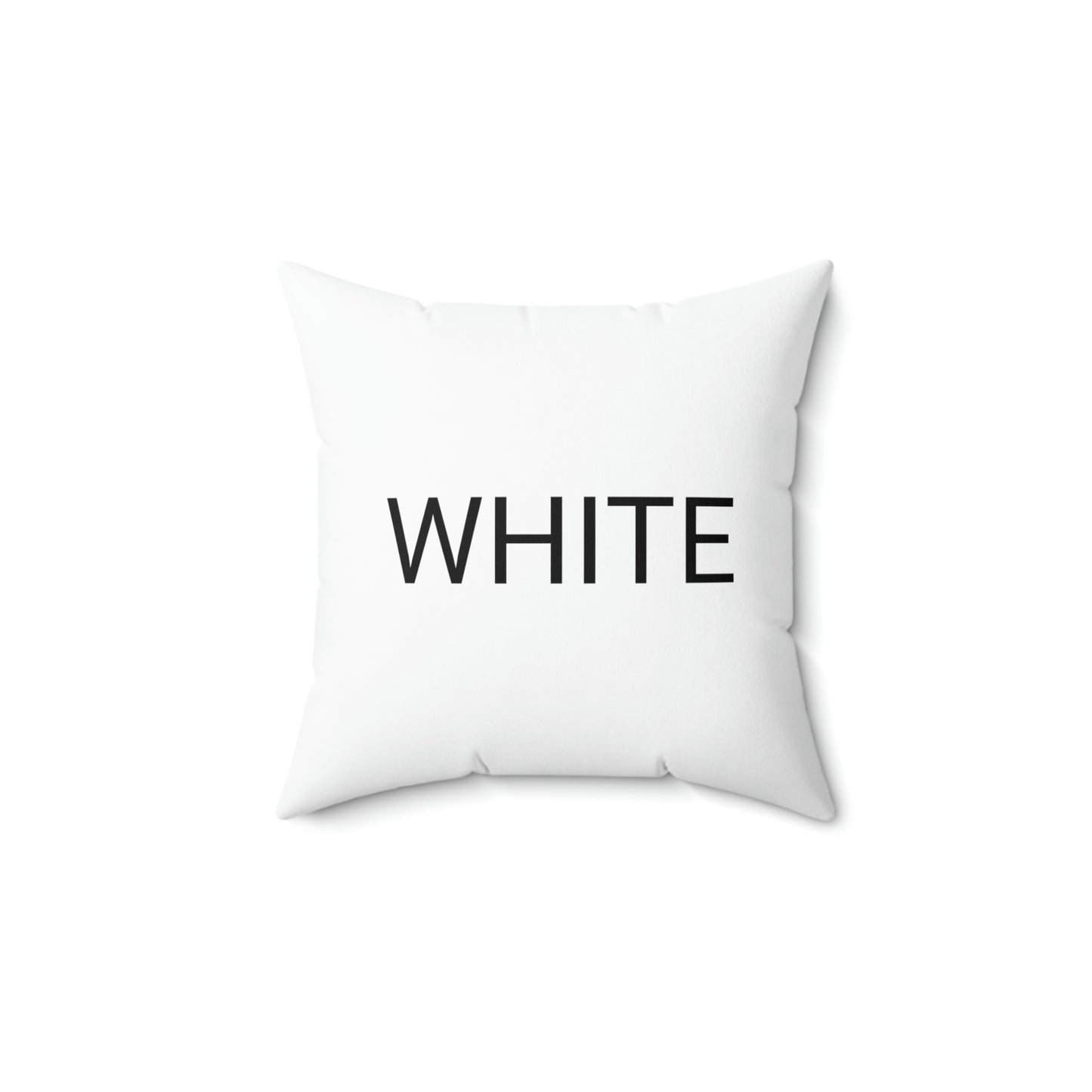 Spun Polyester Square Pillow