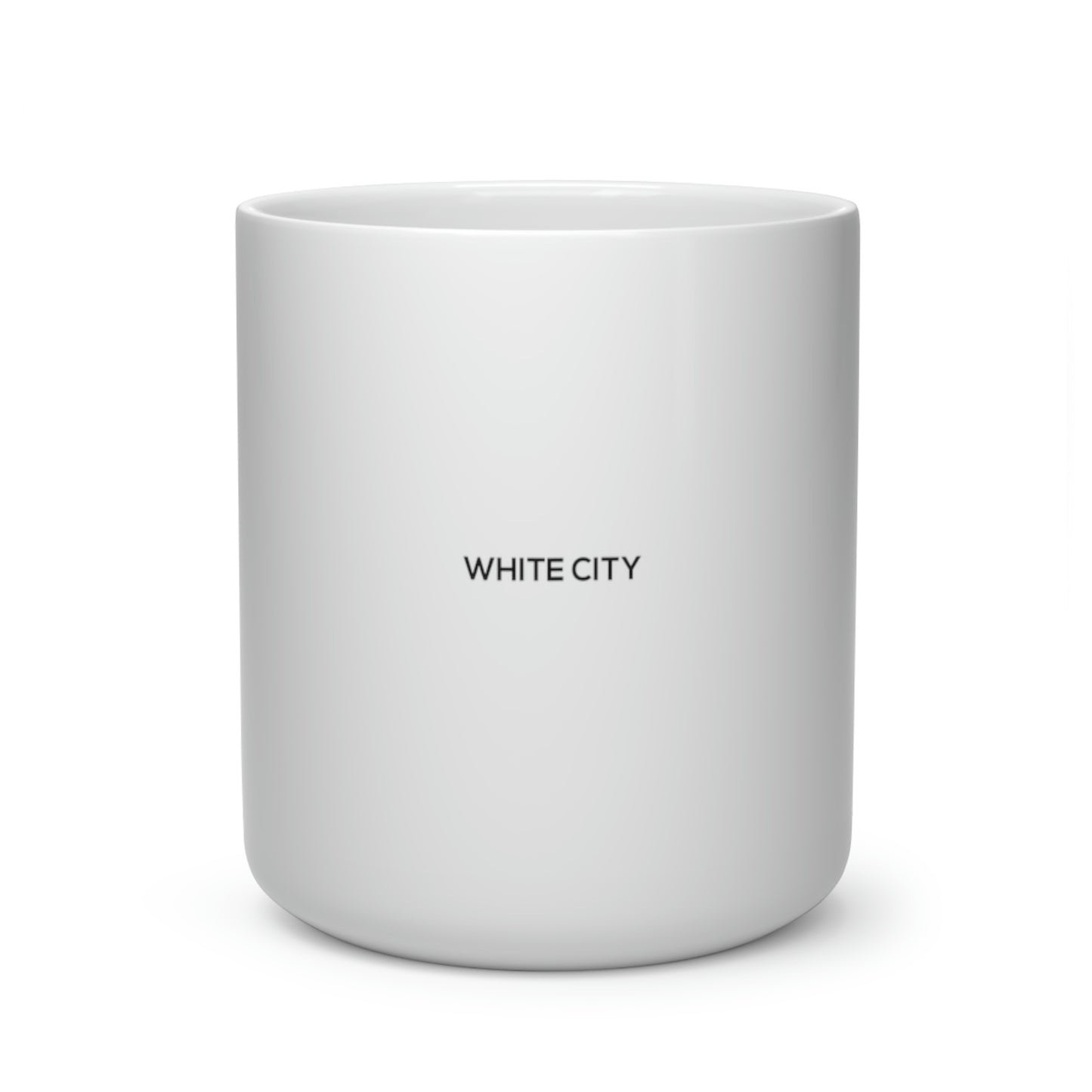 White Mug Heart Handle - Valentine Gift